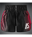 King Pro Boxing BLOODLINE Muay Thai Shorts - Kickboxing & Muay Thai – Black Red