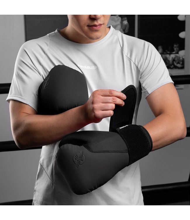 Hayabusa T360 Boxhandschuhe Schwarz – Für Boxen, Kickboxen & Muay Thai