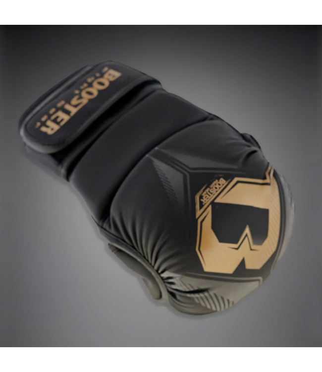 Booster BFG MMA Bangkok 1 Sparring Handschoenen Zwart Goud – 6 oz