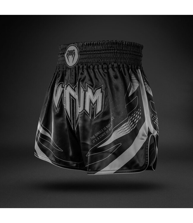Venum Amazonia Reborn Muay Thai Shorts Zwart/Grijs – Kickboksshort