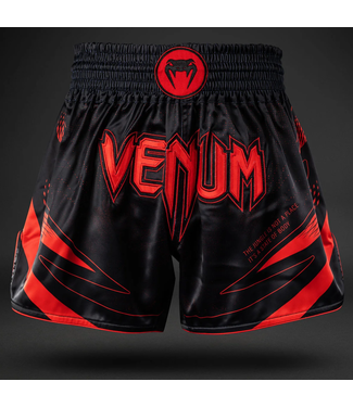 Venum Venum Amazonia Reborn Muay Thai Shorts – Black/Red