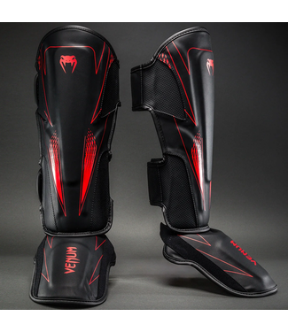 Venum Venum Amazonia Reborn Shin Guards - Black/Red