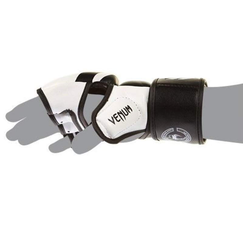 Gants Venum Attack MMA Blanc-S