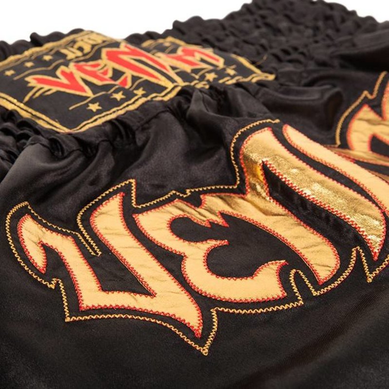 Venum Venum Tribal Muay Thai Fight Shorts Zwart Goud