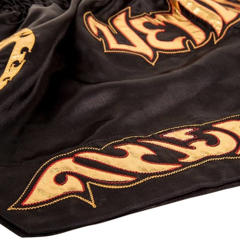 Venum Venum Tribal Muay Thai Black Gold Kampfshorts