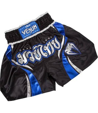 Venum Venum Chaiya Muay Thaï Black Blue Fight Shorts