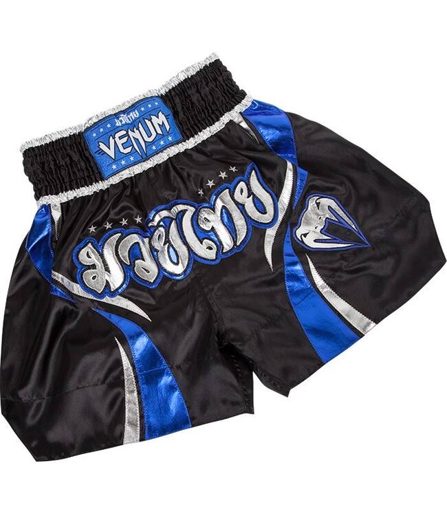 Venum Venum Chaiya Muay Thaï zwartblauwe vechtshort