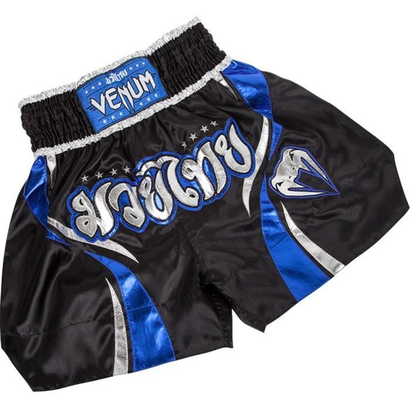 Venum Venum Chaiya Muay Thaï Black Blue Fight Shorts