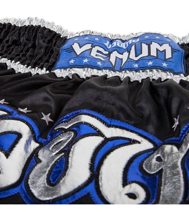 Venum Chaiya Muay Thaï Black Blue Fight Shorts