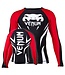 Venum Electron 2.0 Rashguard Black Long Sleeves