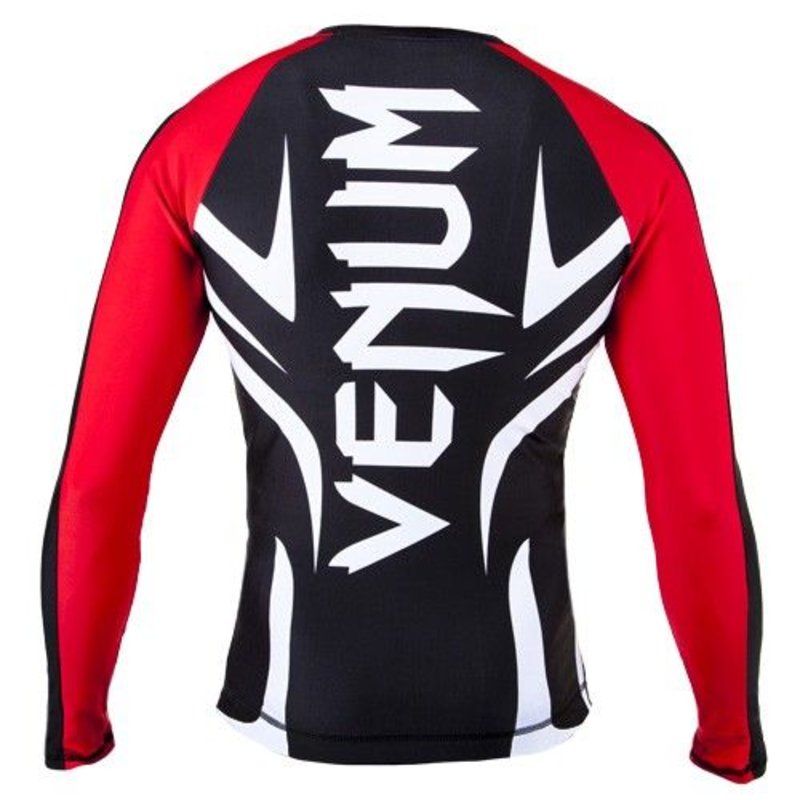 Venum Venum Electron 2.0 Rash Guard Zwart Lange Mouwen