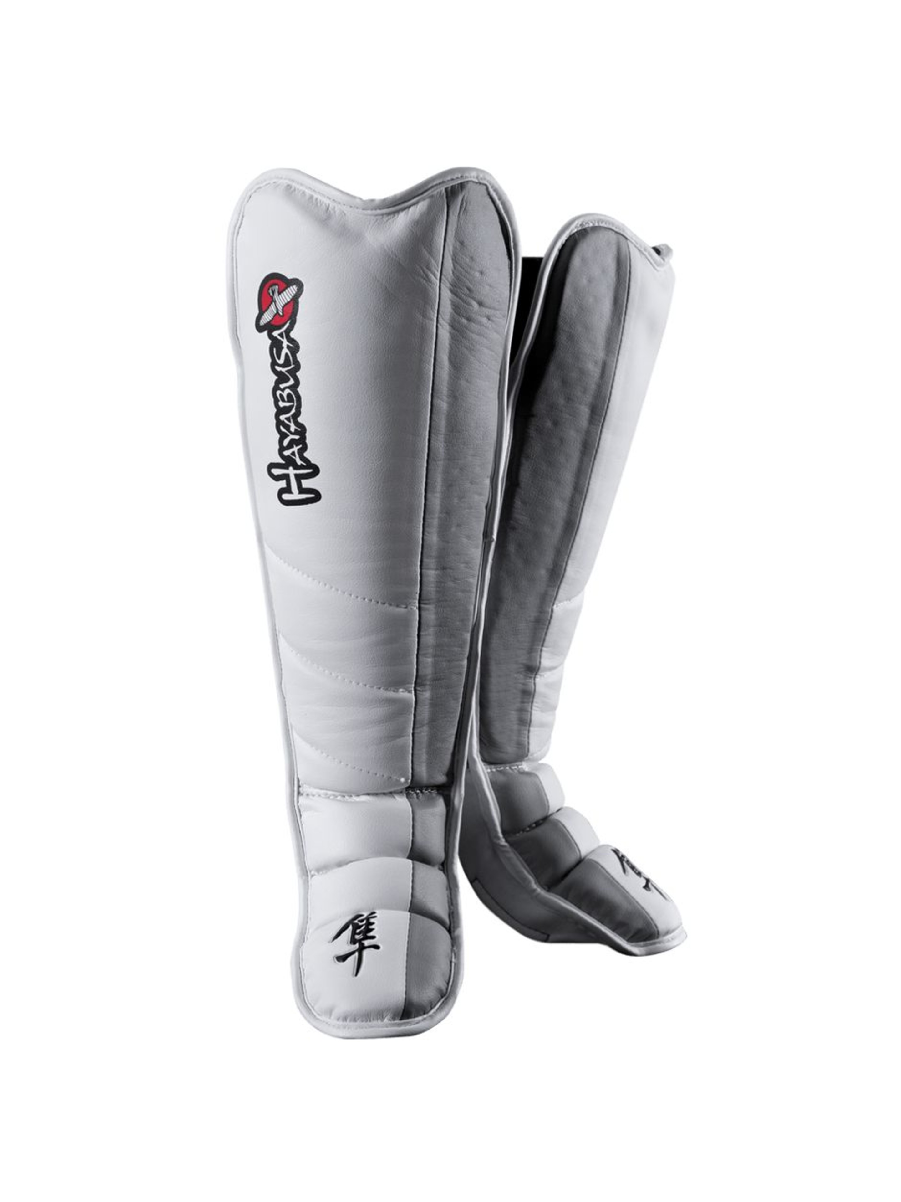 Hayabusa Tokushu White MMA Shinguards Hayabusa MMA Fight Gear