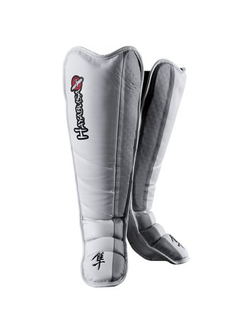 Hayabusa Hayabusa Tokushu White MMA Shinguards Hayabusa MMA Kampfausrüstung