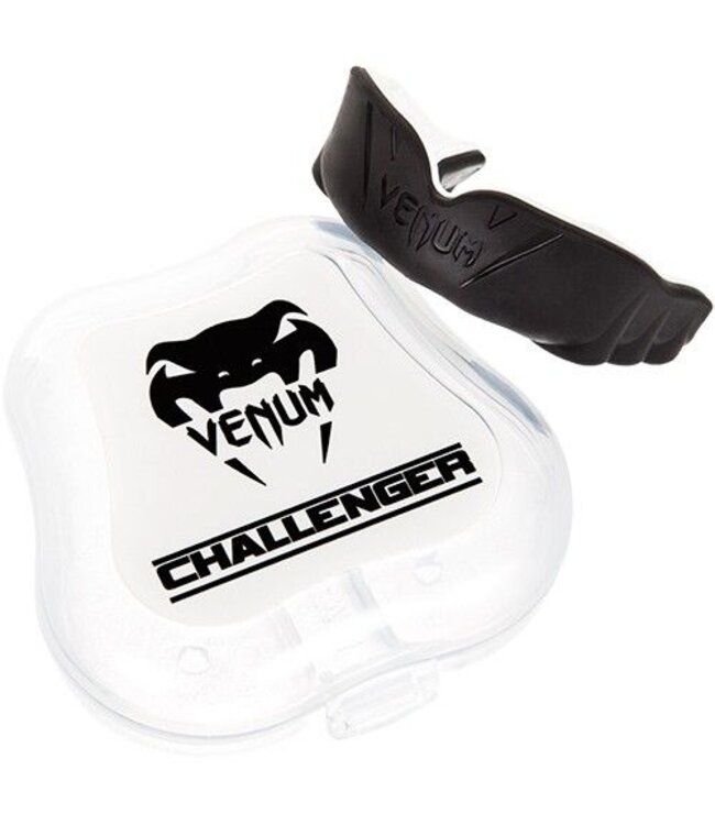 Venum Challenger Mouth Guard Zwart Wit – Mondbeschermer voor Boksen & Kickboksen