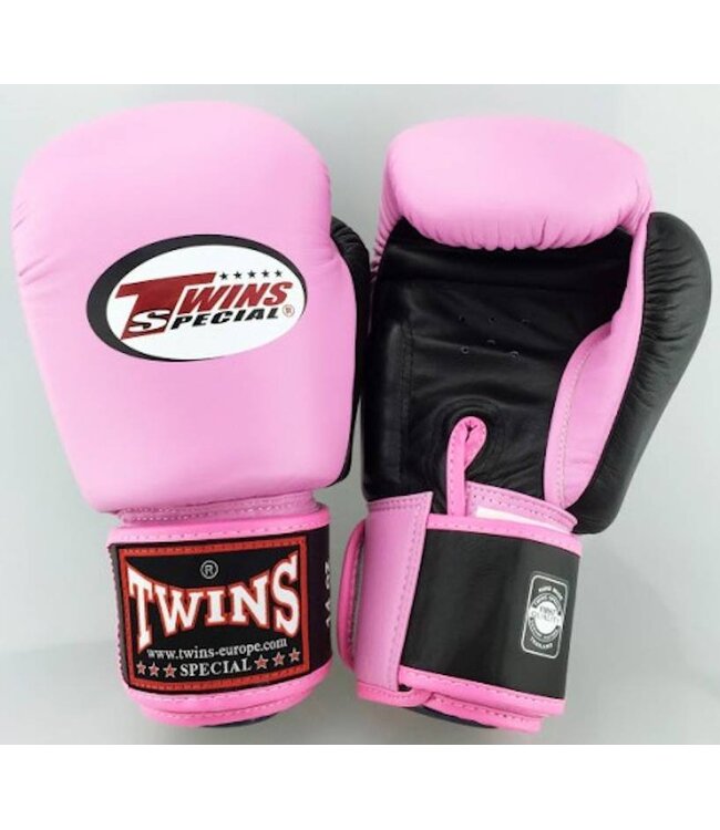 Twins Special BGVL3 Leren Bokshandschoenen – Pink/Black – Boksen, Kickboksen & Muay Thai