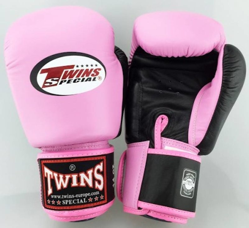 Twins Special Twins BGVL 3 Boxing Gloves Pink Black by Twins Fight Gear