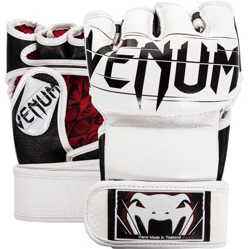 Venum MMA Handschoenen Undisputed 2.0 White Leather - FIGHTWEAR NEDERLAND