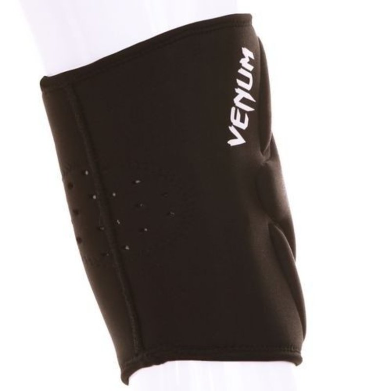Venum Venum Kontact Lycra Gel Knee Pads Black by Venum Fight Gear