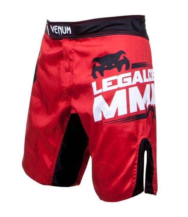 Venum Venum Fightshorts Legalize MMA Red by Venum MMA Fightwear.