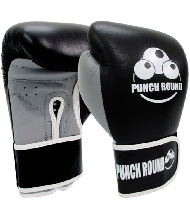 PunchR™  Punch Round™ ELITE PRO Bokshandschoenen Zwart Grijs
