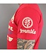 SCRAMBLE Kaminari T Shirts red by Scramble BJJ Fightwear
