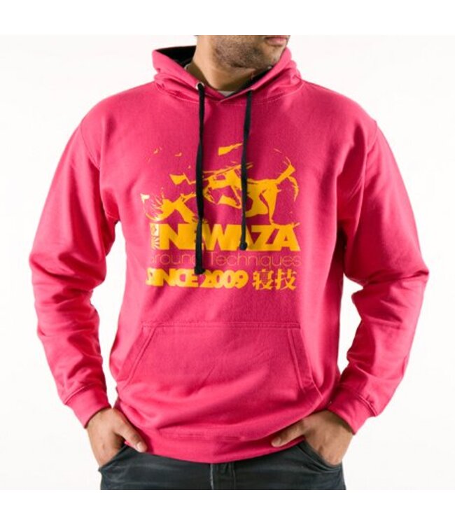 Scramble SCRAMBLE Newaza Hoody Hot Pink by Scramble Fightwear
