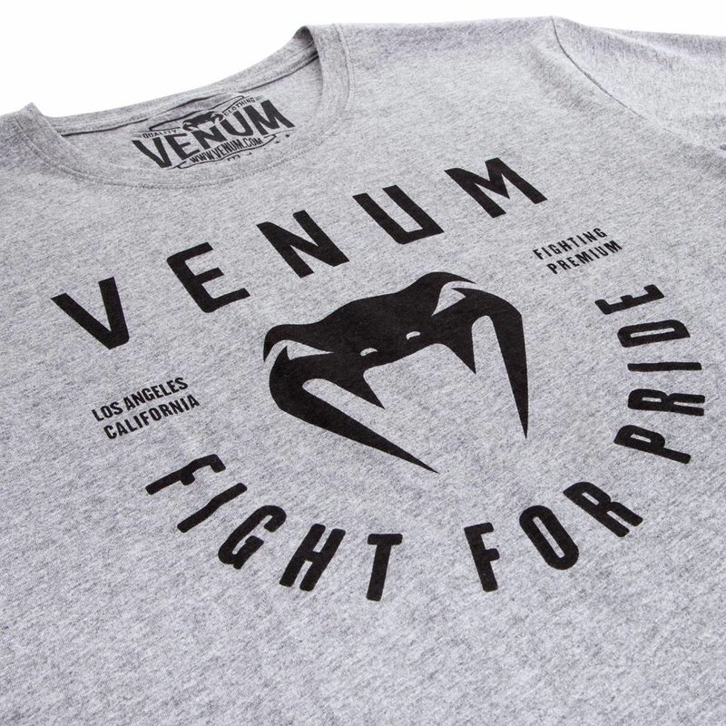 Venum Venum Kleidung T-Shirt Fight For Pride Grey Fightshop