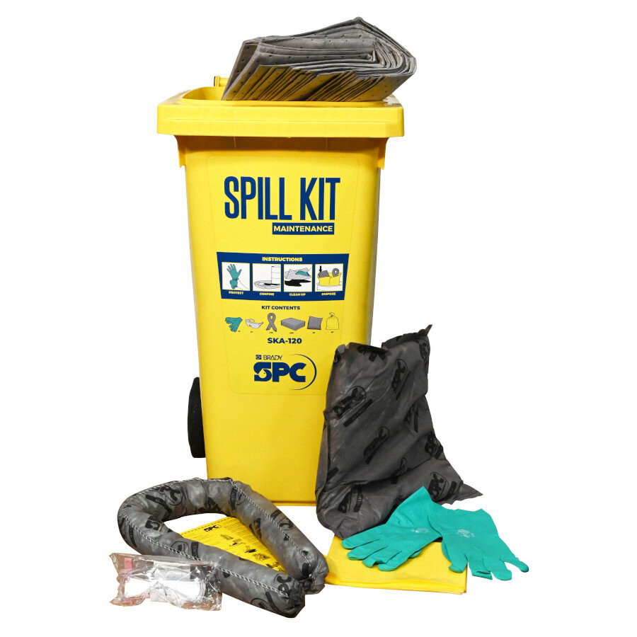 Mobiele container kit voor middelgrote lekkages