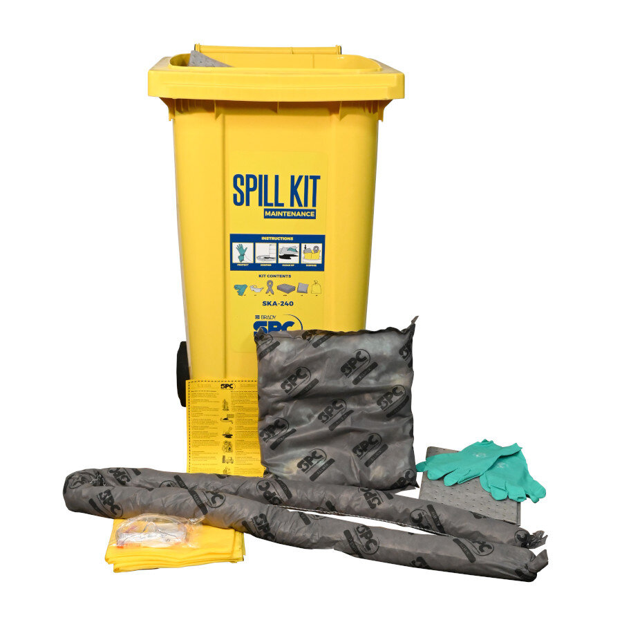 Mobiele container kit voor middelgrote lekkages