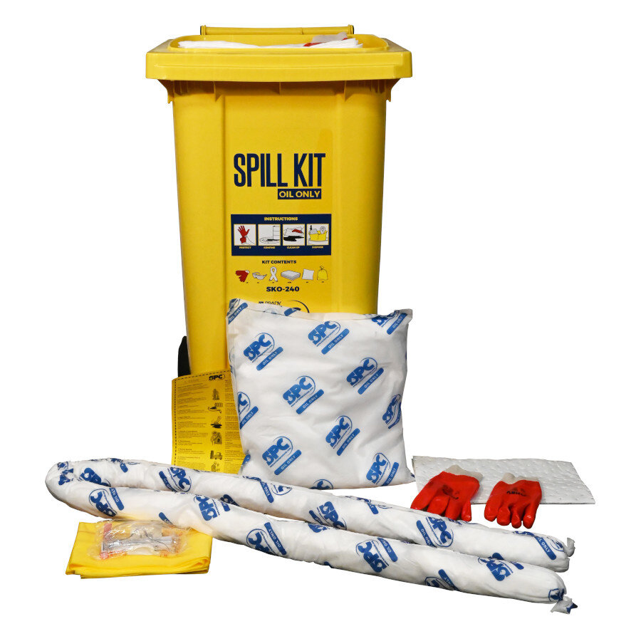 Mobiele container kit voor middelgrote lekkages