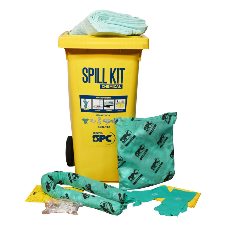 Mobiele container kit voor middelgrote lekkages