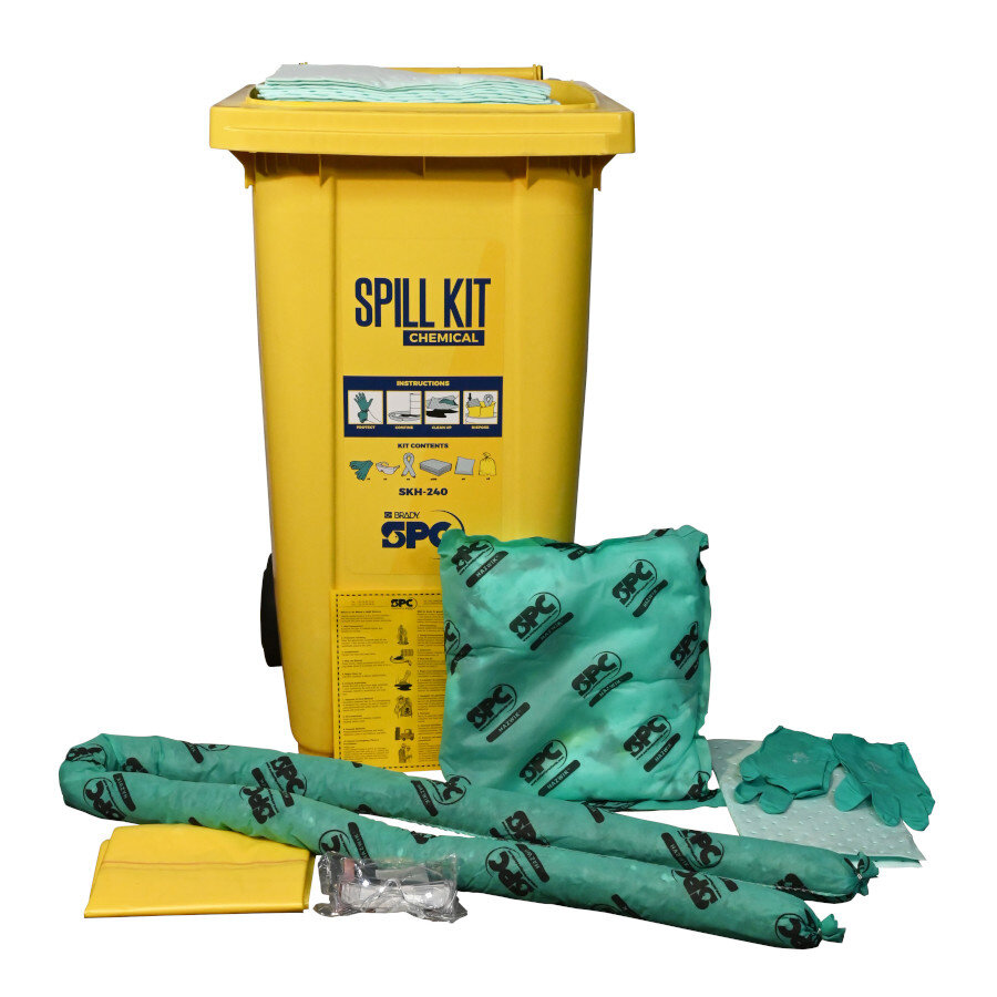 Mobiele container kit voor middelgrote lekkages