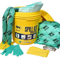 Lab pack interventiekit voor middelgrote spills en lekkages