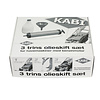 KABI 3-staps olieverversing set voor tuinmachines