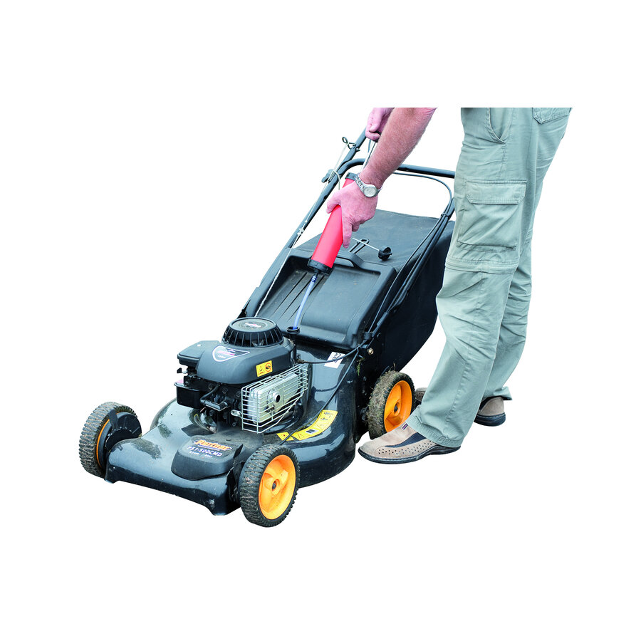 3-staps olieverversing set voor tuinmachines