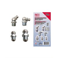 Assortimentsdoos smeernippels, recht, 45° en 90°
