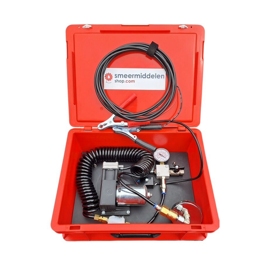Vacuümpomp Unit Compleet in Koffer 12 Volt - 24 Volt