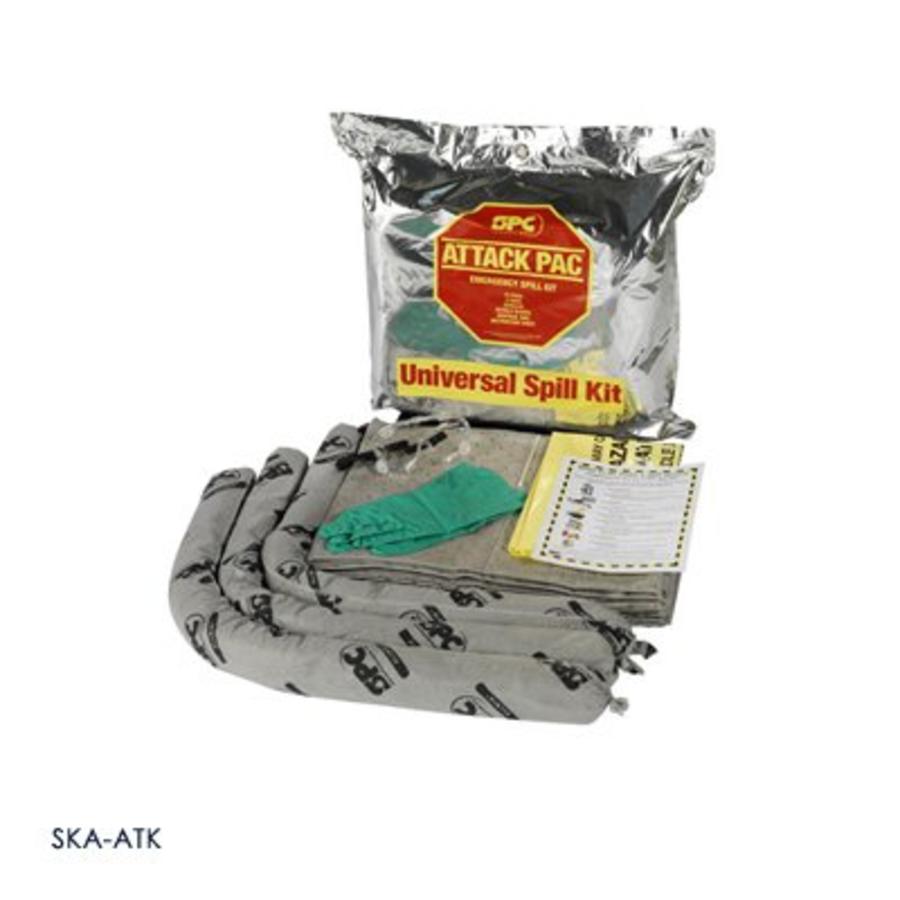 Attack pack kit voor eenmalig gebruik voor opruimen kleine hoeveelheden (4 stuks) SKO-ATK / SKH-ATK / SKA-ATK