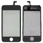 iPhone 4S Displayglas + Digitizer ZWART