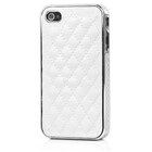 iPhone Luxueuze Leren Case WIT