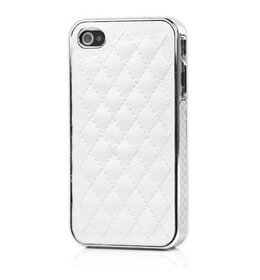 iPhone Luxueuze Leren Case WIT