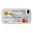 iPhone Creditcard Siliconen Case - WIT