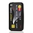 iPhone Creditcard Siliconen Case - ZWART