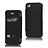 iPhone Leren Wallet Case Zwart