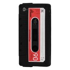 iPhone Cassetteband Case - Zwart