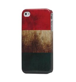 iPhone Vintage Italiaanse Vlag Hard Case