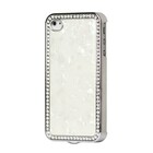 iPhone Marmer look Rhinestone Hard Case