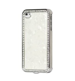 iPhone Marmer look Rhinestone Hard Case