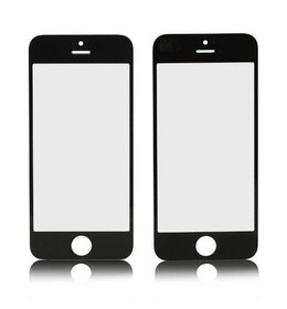 iPhone 5 Front Glas - ZWART