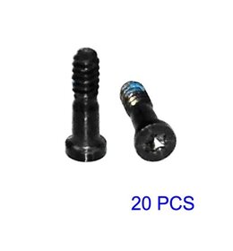iPhone 5 Schroevenset Dockconnector - ZWART